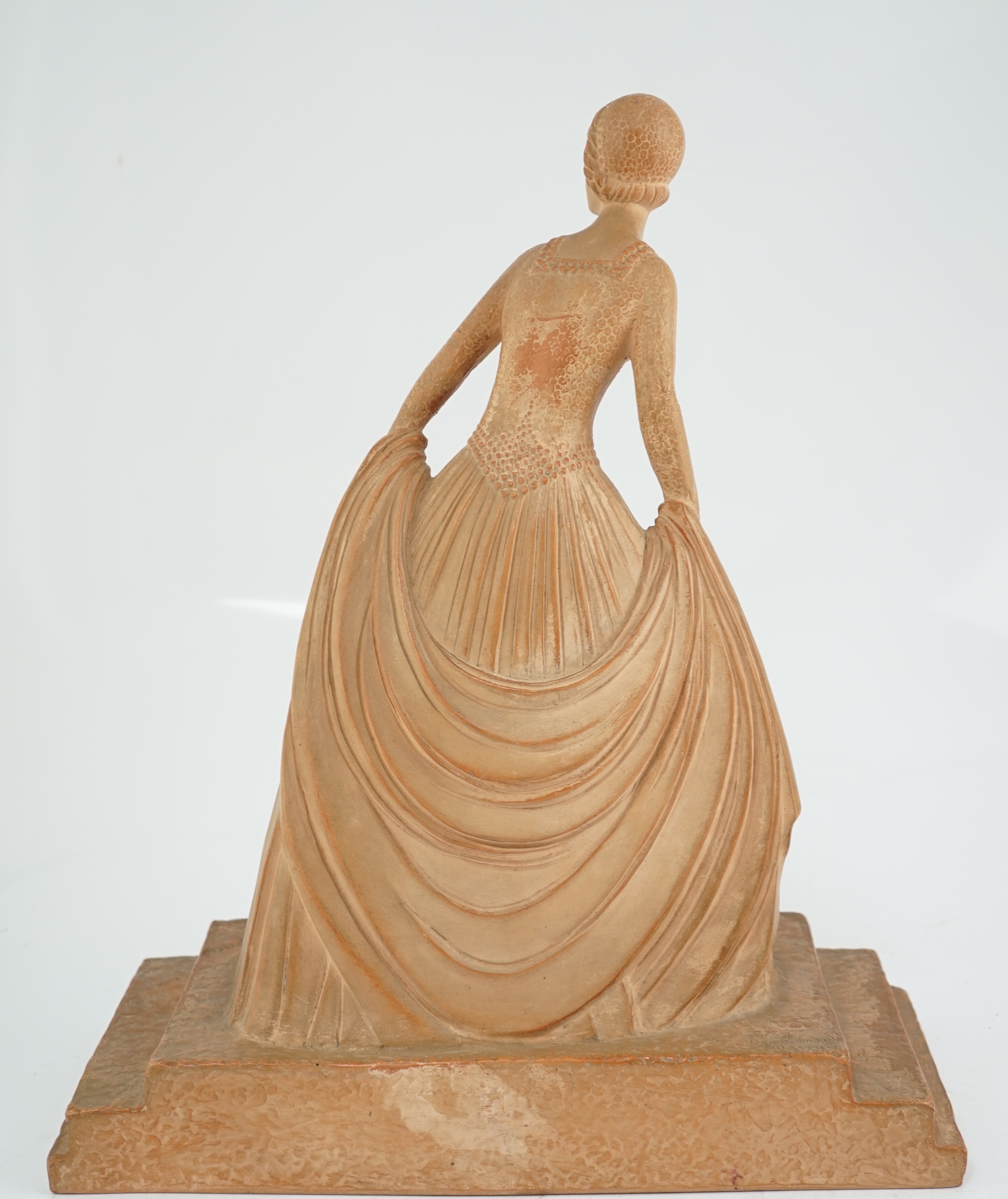 Demétre Haralamb Chiparus (1886-1947), a terracotta figure of Cinderella, Editions Reveyrdis, Paris